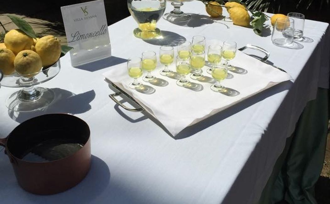 Limoncello and dessert making